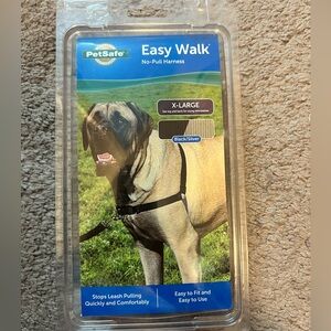 BRAND NEW XL Petsafe Easy Walk No-Pull Harness - Black/Silver